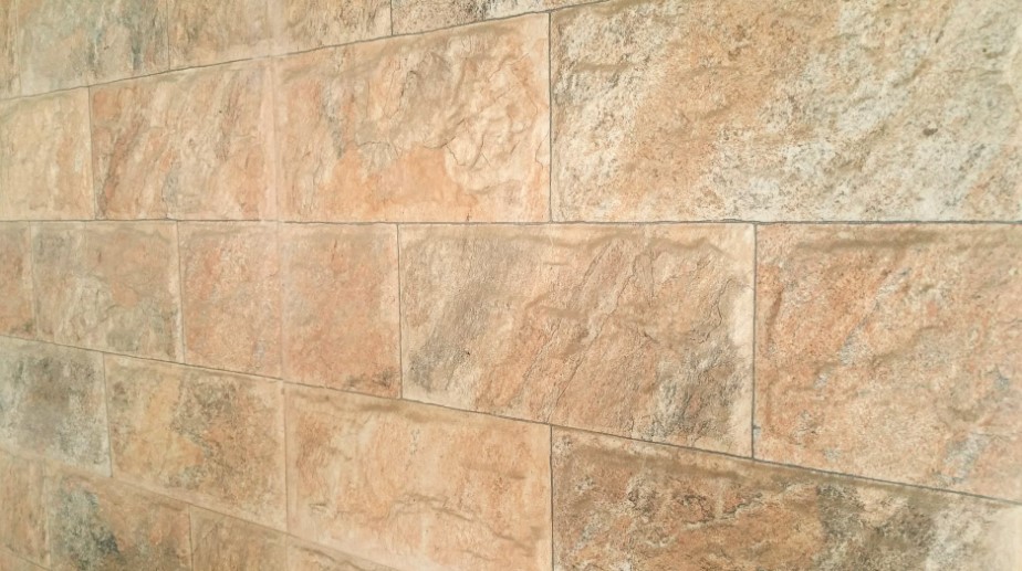 beautiful pattern of sandstone tiles outdoor