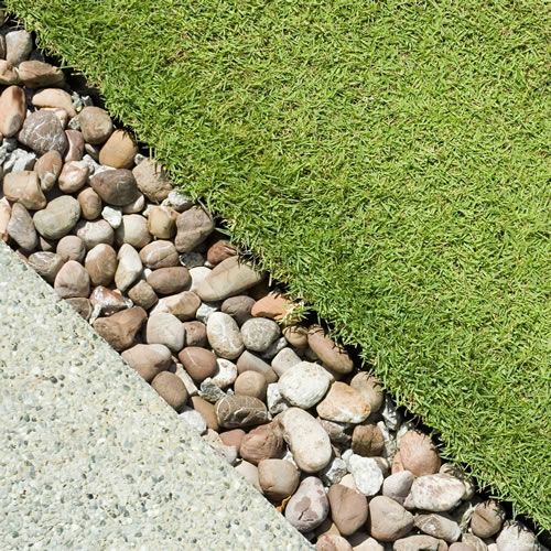 Pebble Garden Edging